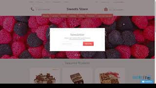 Sweets Store - Responsive OpenCart Theme        Alva Brody screenshot 5