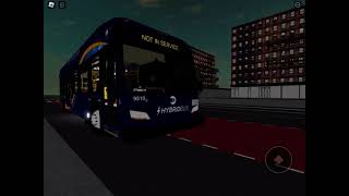 MTA Bus XDE40 on the B39 #9510 to Williamsburg Bridge Plaza
