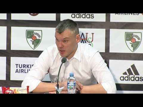 EuroLeague: Žalgiris Kaunas – Khimki Moscow Region press conference