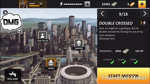 Double crossed, Clear Vision 4 mission #9- Shane