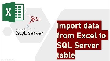 Import data from Excel to SQL Server table using simple trick