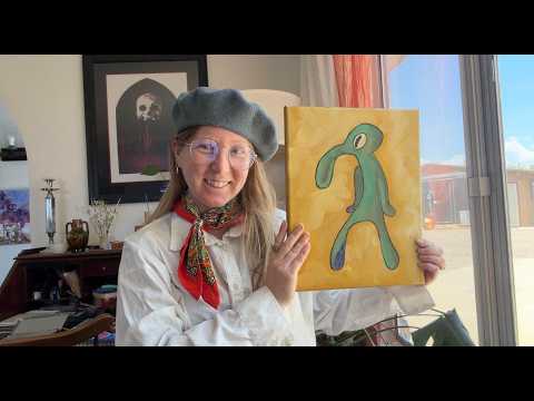 Beginning painting tutorial for Bold and Brash