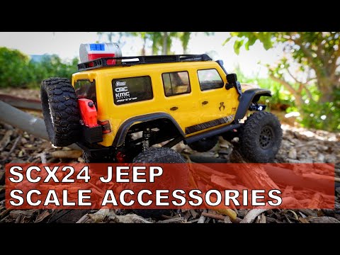 SCX24 JEEP Scale Accessories AdaptivDesigns Ep.7