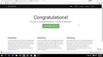 Xây Dựng Website Bán Hàng Bằng Yii2 - Part 1 - Cài Đặt Yii2