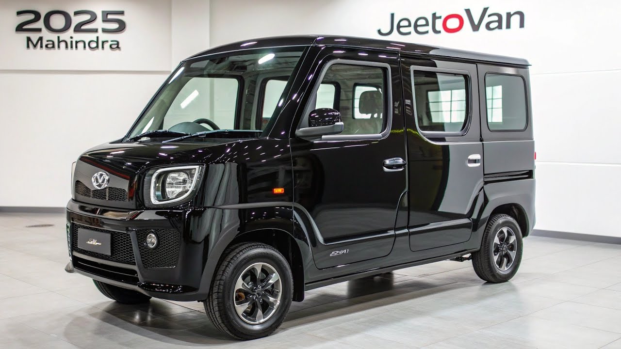2025 Mahindra Jeeto Van Review | ब्लैक कलर में जबरदस्त लुक और परफॉर्मेंस