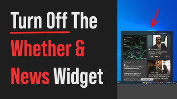 How To Remove Weather And News From Taskbar