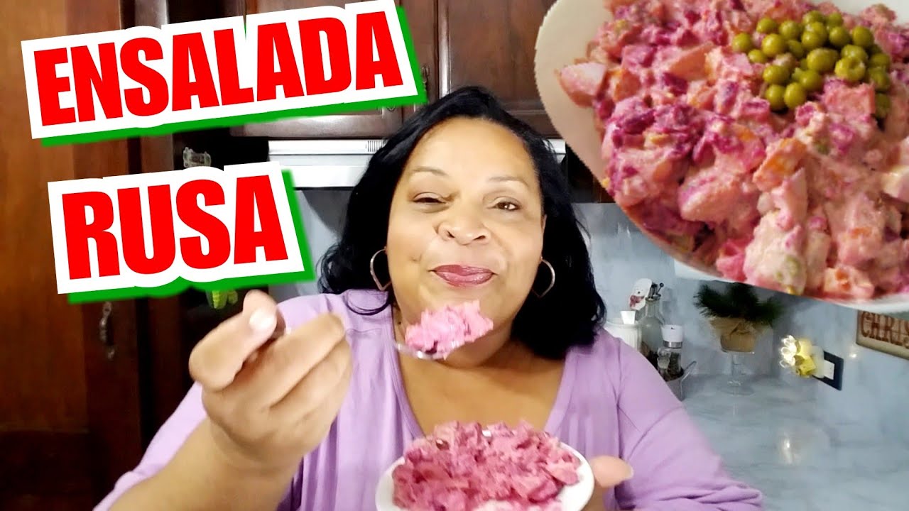 ENSALADA RUSA  ( AL ESTILO DOMINICANO)