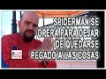 Spiderman se opera para dejar de quedarse pegado a las cosas