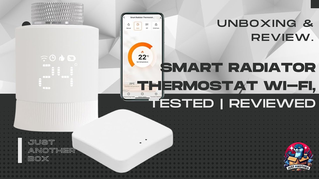 KETOTEK Smart Radiator Thermostat Wi Fi, Zigbee Heating Controller with Hub, App Controlled