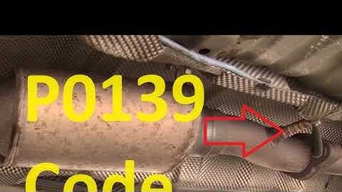 Fault code P0139: Lambda sensor 2, line 1 - slow response - Auto 24 plugs