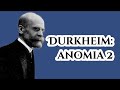 Durkheim, Estado, Anomia y Corporaciones Secundarias