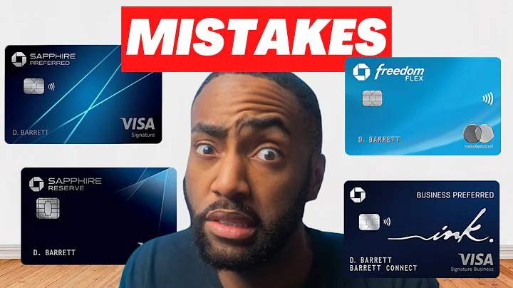 Avoid Making These 10 Mistakes With Your Chase Cre...