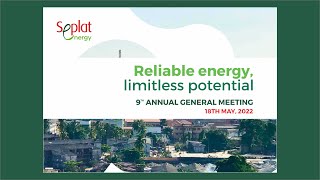 SEPLAT  9TH ANNUAL GENERAL MEETING