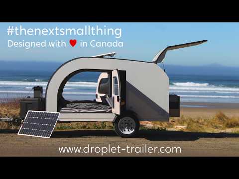 Meet the Droplet Camping Trailer!