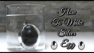 How to make silver egg at home | Silver Egg Experiment | Silver Egg illusion experiment