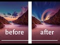 Twirl Effect using Photoshop (Landscape)