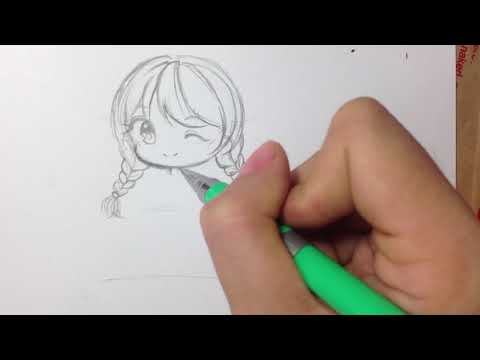 VẼ CHIBI dễ thương cực kì đơn giản | VẼ CHIBI CUTE BẰNG BÚT CHÌ BY CHANNEL NT
