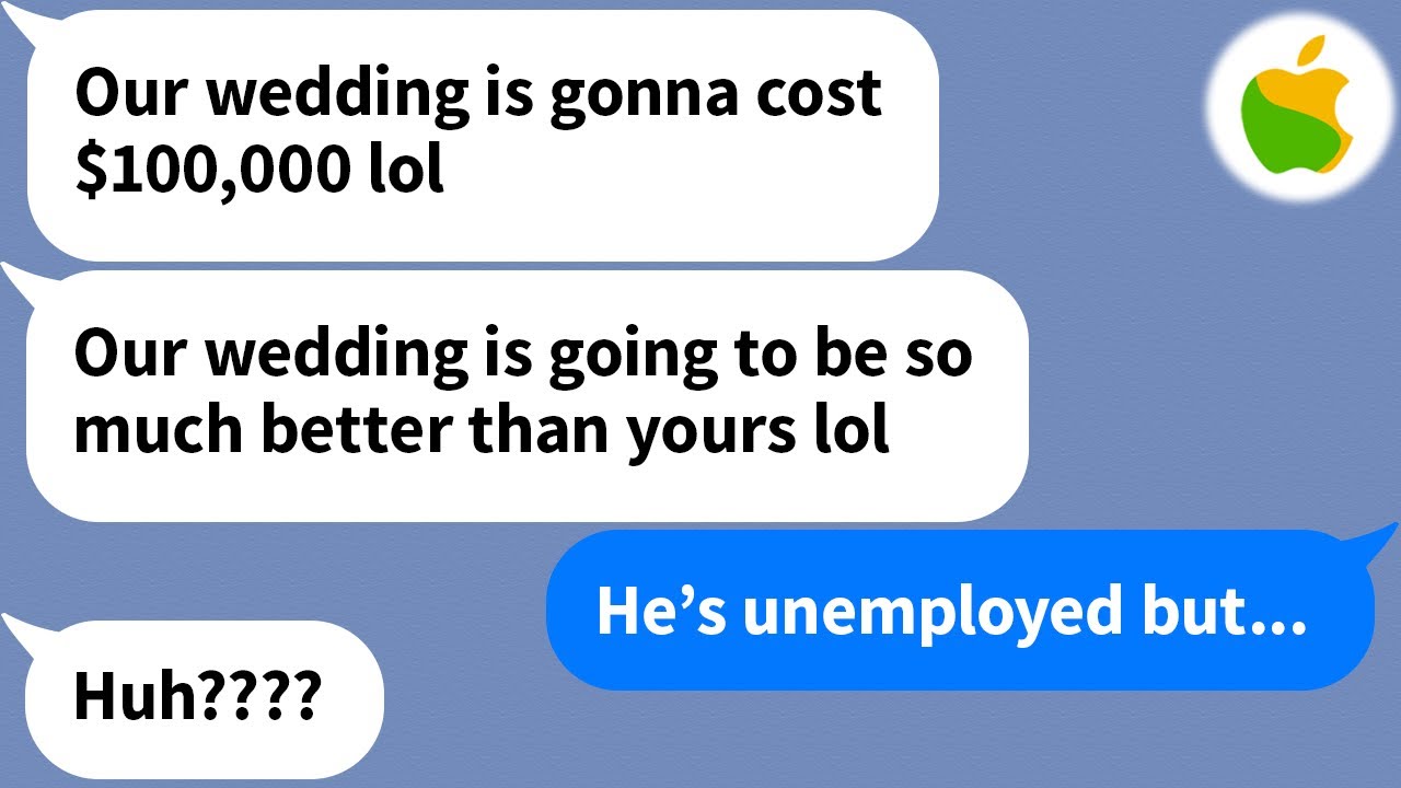 【Apple】 An old friend who stole my ex boyfriend from me announced her wedding