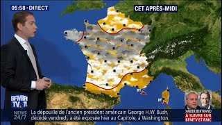 Moins de précipitations, plus d'éclaircies mais toujours un temps très doux