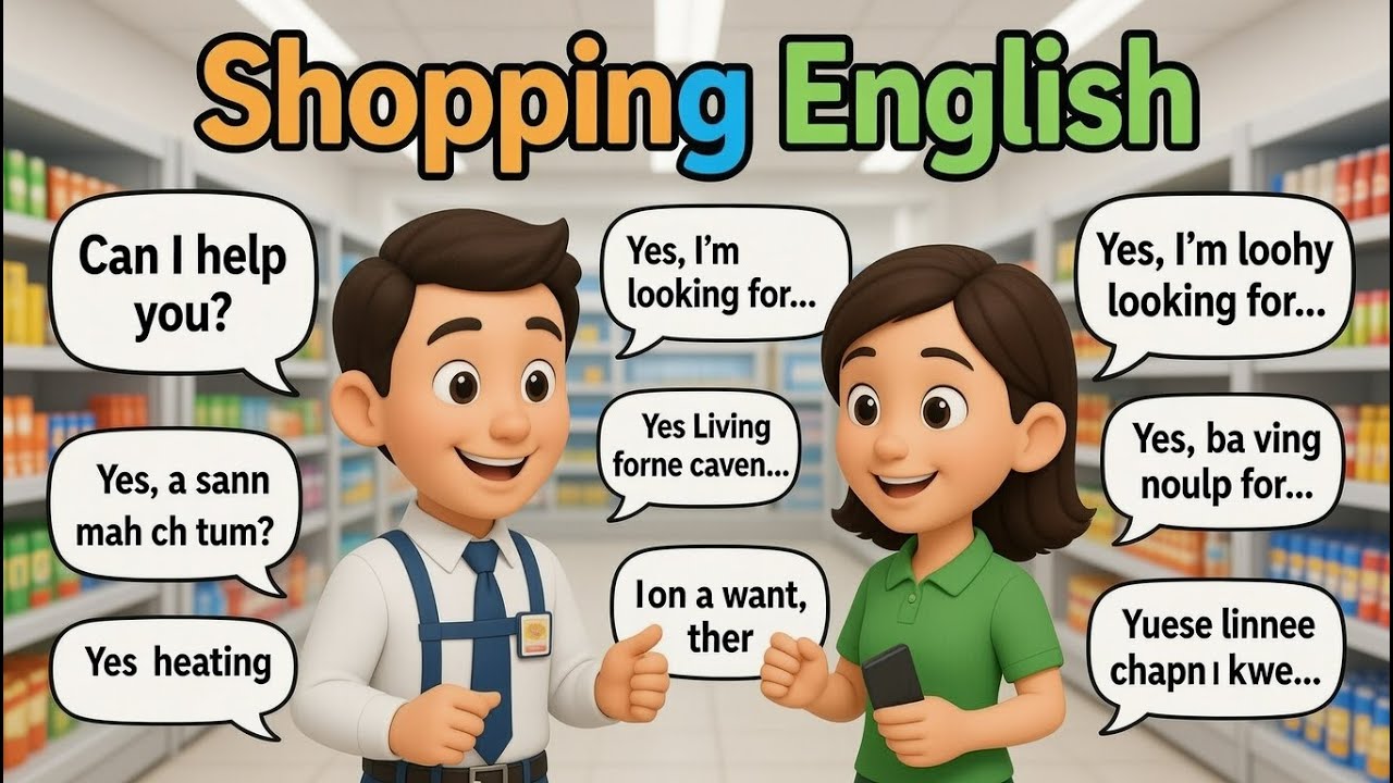 Learn English for Shopping | Bangla to English Real-Life Shopping Conversations