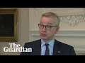 UK will not withdraw legislation despite EU warnings, Gove says