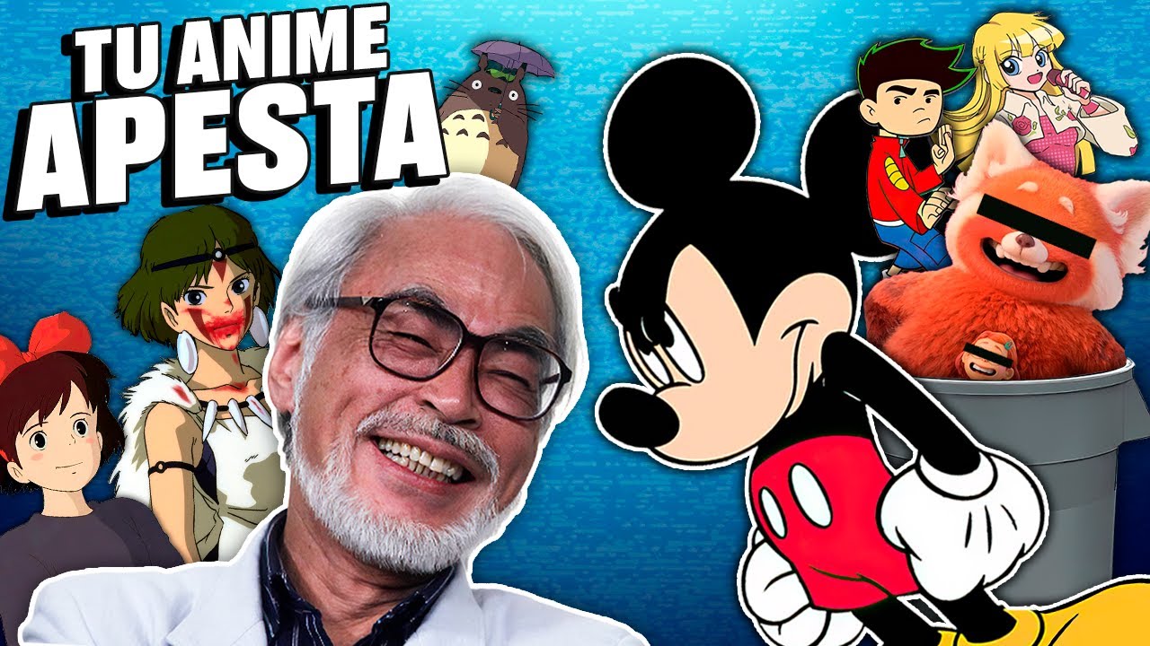 LA TERRIBLE RELACION DE DISNEY CON EL ANIME