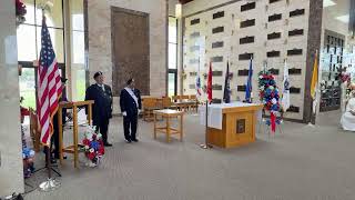 Memorial Day Flag Ceremony with Auxiliary Bishop Arturo Cepeda