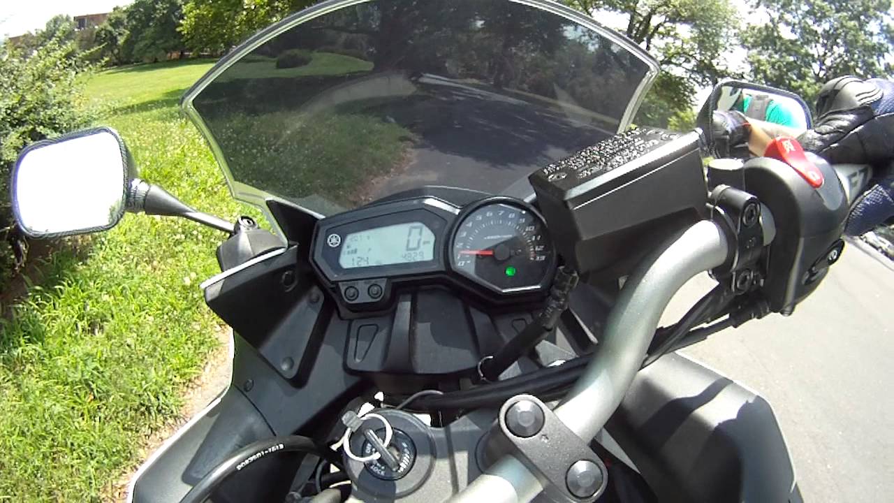 exhaust mod for YAMAHA FZ6R ( SOUND AND REVS ) - YouTube
