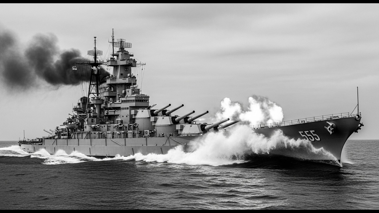 Iowa’s 16-Inch Guns Fired 2,700-Pound Shells 24 Miles — Japan Never Saw ...