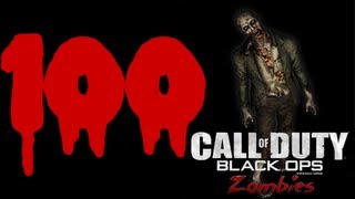 بلاك اوبس زومبي راوند 100|Black Ops Zombies Round 100 kino der toten