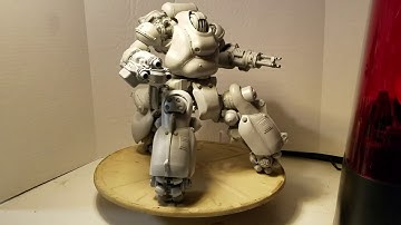 360 turntable of 3D printed Fallout 4 Sentry Bot
