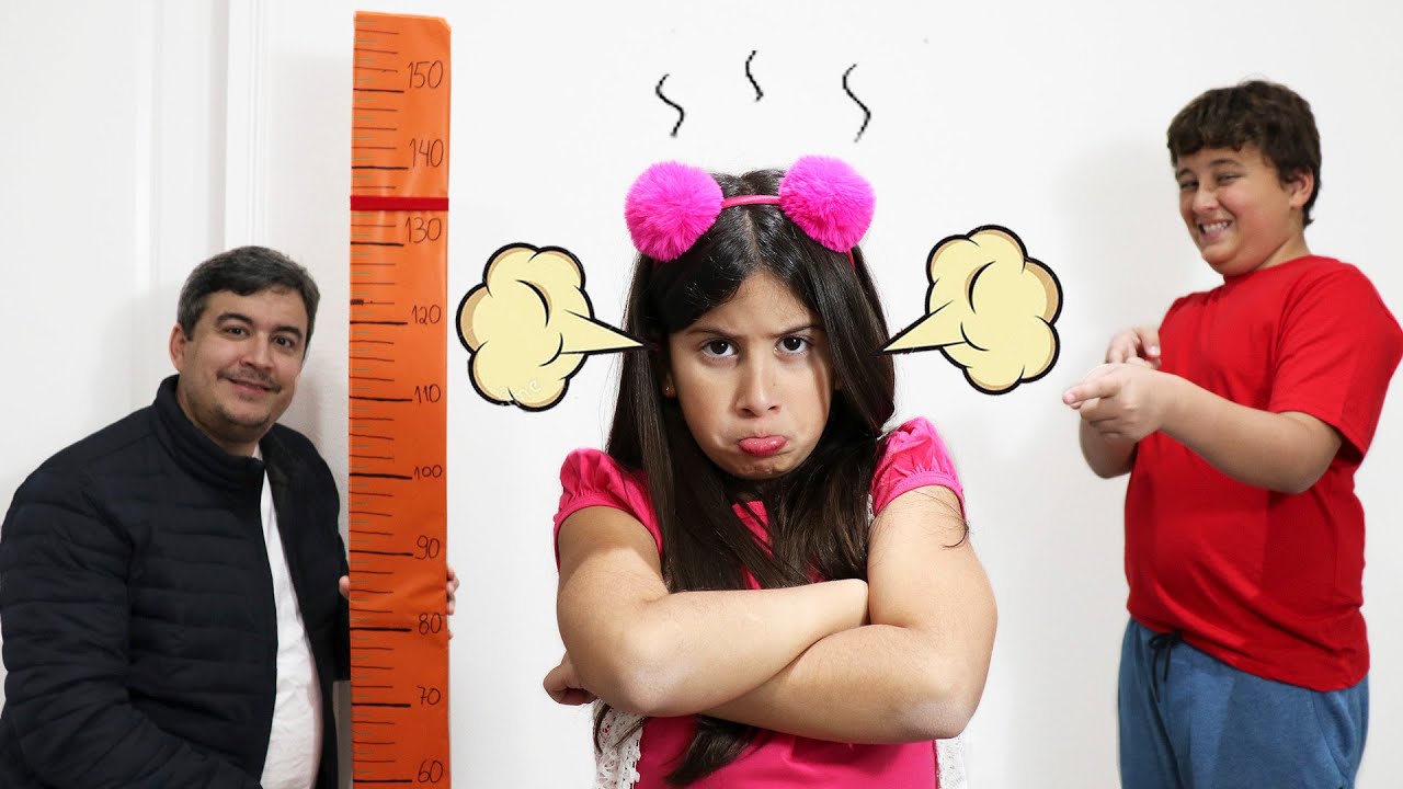 Мария Клара хочет быть высокой и прыгать на качелях