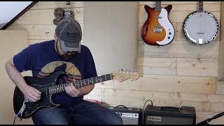 Clapton Guitar Solo - All On One String!! - I&#39;m So Glad - Lesson
