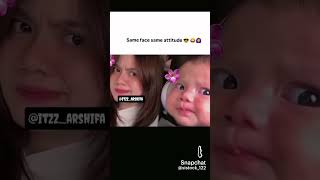 Same Face Mother And Baby Asr