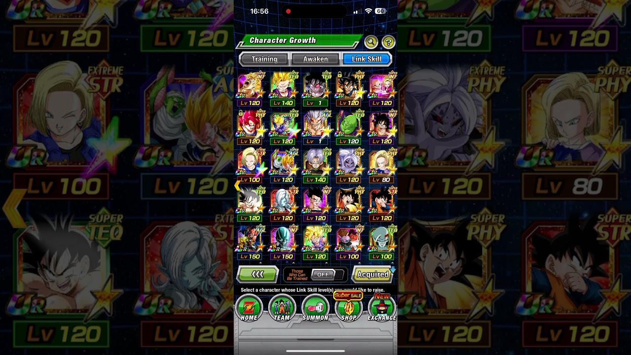 How to Level Up a Link Skill in Dragon Ball Z Dokkan Battle!