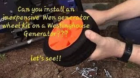 Upgrade Your Westinghouse Wgen 3600v Generator with Wheels!