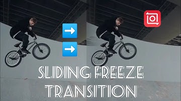 Sliding Freeze Transition On InShot | Inshot Tutorial