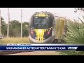 Woman leaves child, walks away from vehicle stuck on tracks before Brightline train collision in ...