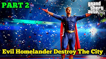 Evil Homelander Part 2 in Gta 5  | pc villan  #tamil #gta5mods #pcvillan  #shorts #gtavtamil 