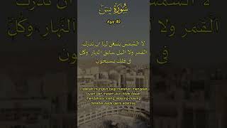 Yasin Ayat 40