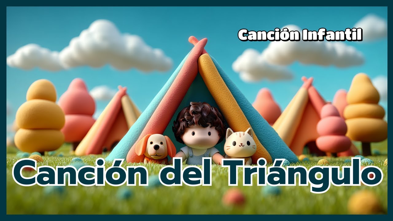 Triangulo Cancy 🔺 Canción del Triángulo | Canción Infantil 👶🎵 Figuras - YouTube