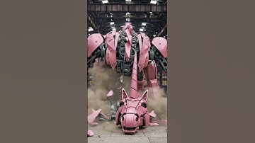 ASMR DeepToy - Masterpiece of 100 robots and 100 collapses  #asmr #youtubeshorts #relaxing #funny