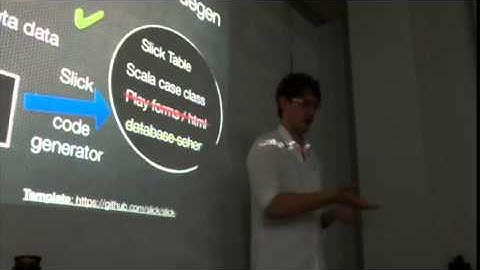 Supporting your data model with slick