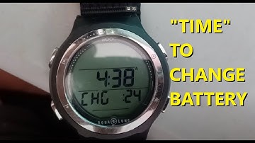 Aqualung i200c Dive Computer Battery Change . (Simple Easy Steps)