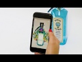 Augmented Reality for Packaging - Shazam x Bombay Sapphire