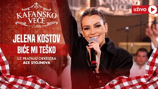 JELENA KOSTOV- BICE MI TESKO | UZIVO | (ORK. ACE STOJNEVA) | 2024 | KAFANSKO VECE