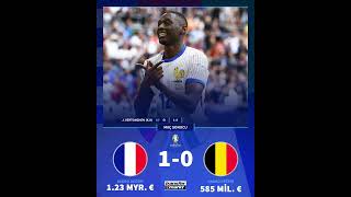 Fransa Zor Rakibi Belçikayı 1-0 Mağlup Ederek Çeyrek Finalde Portekizle Karşılacak Şfet