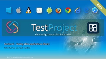 Testing web applications with TestProject using record and playback