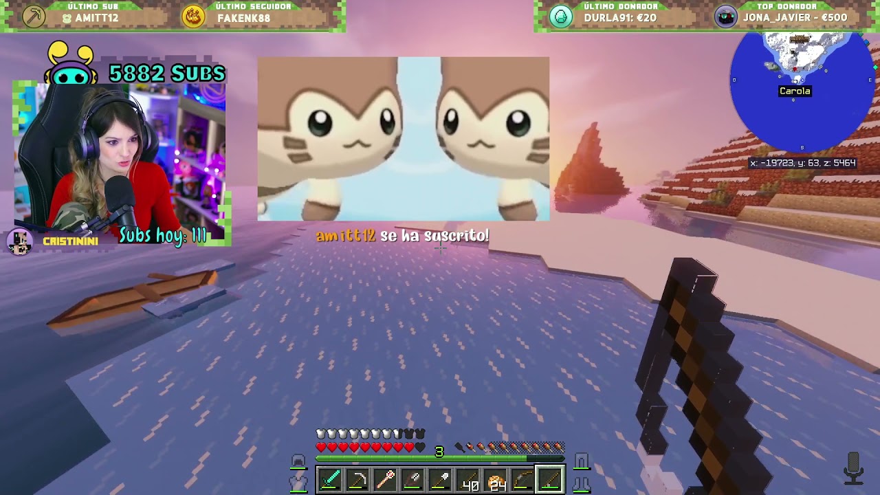 Carola y Cristinini good ending 🦉😄#tortillaland #carola #cristinini #mejoresmomentos #tortilla