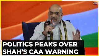 Amit Shah In Bengal: CAA Law Of Land, No One Can Stop Its Implementation